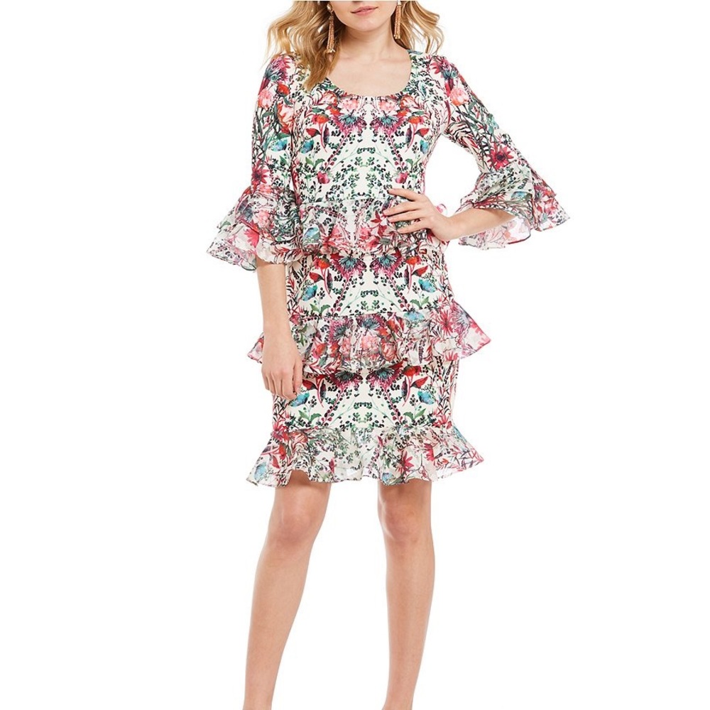 Badgley Mischka Auberry Cocktail Dress